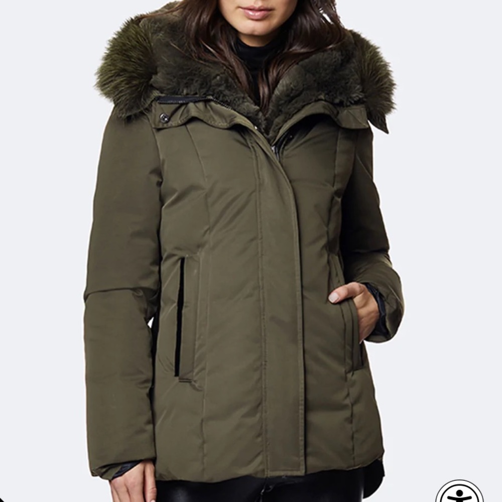 DAWN LEVY // LUKA FUR PARKA JACKET